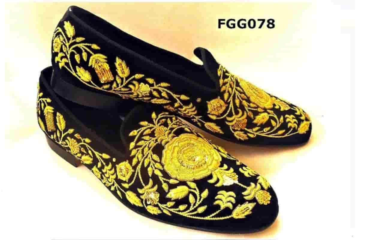 gold+embroidery+custom+slippers+fgg078