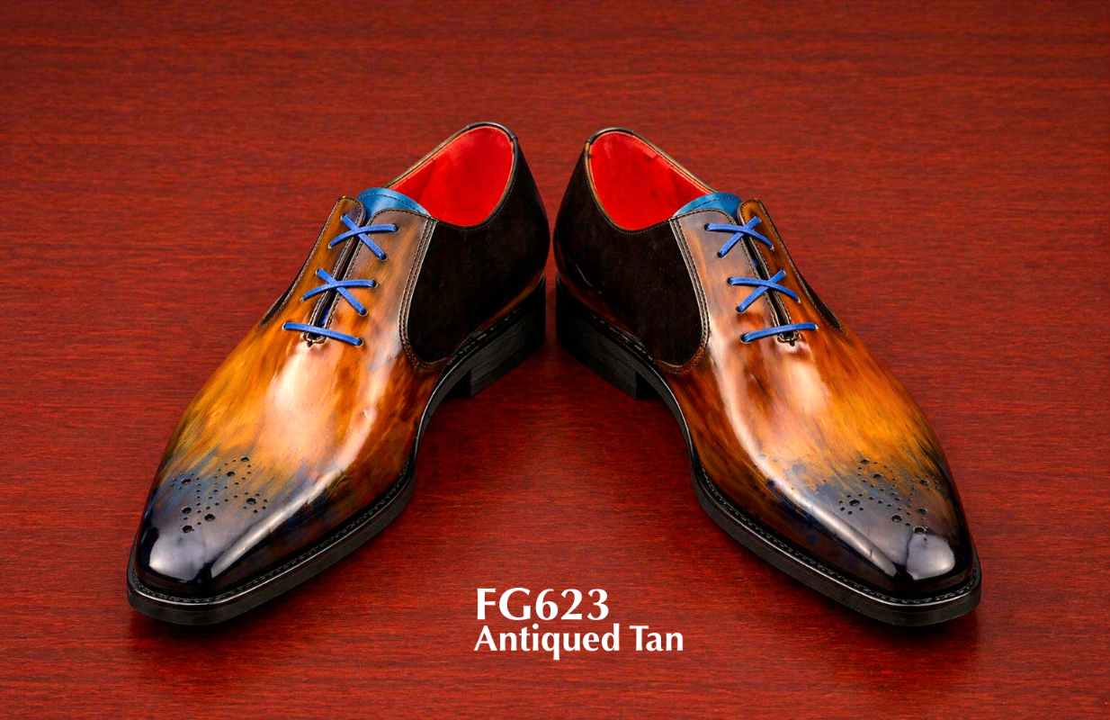 Bespoke mens lace up shoes