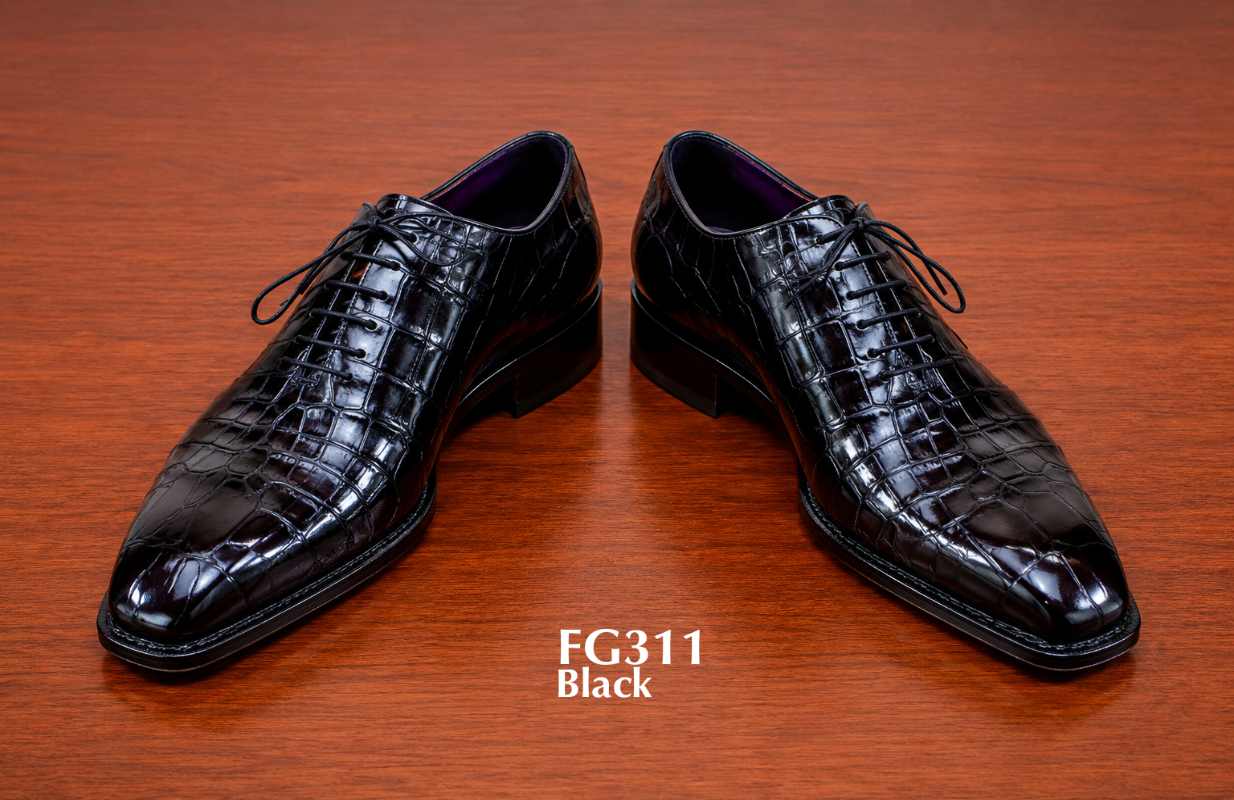 croc exotic oxford wedding shoes