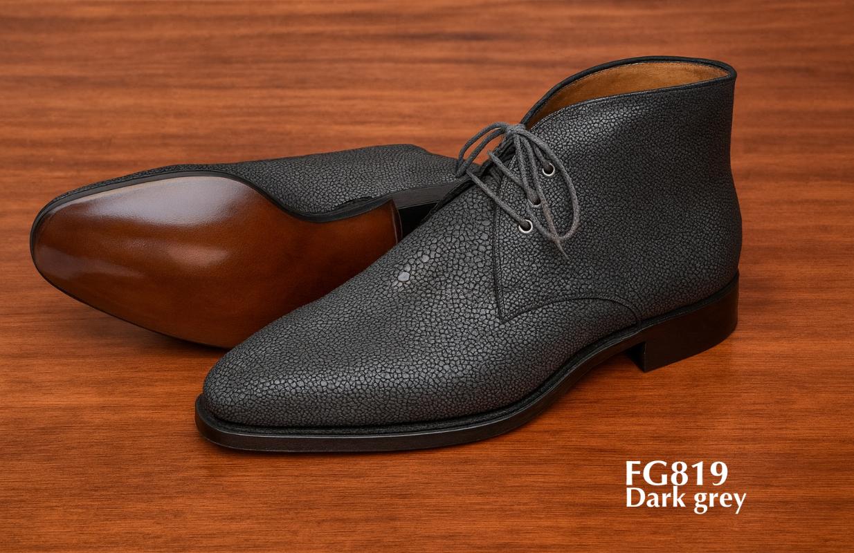 FGB19-dark-grey-stingray-leather-chukka-boots