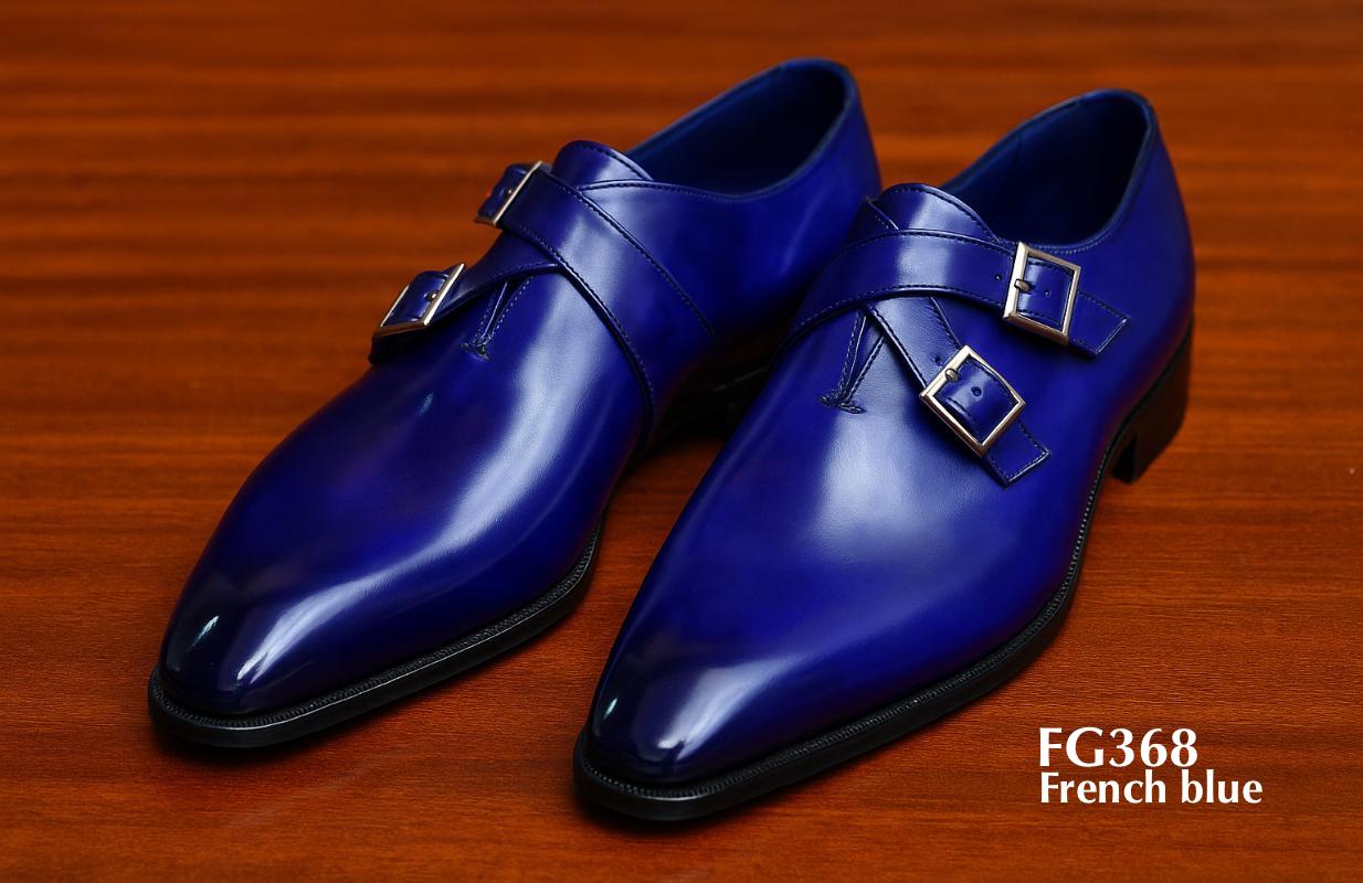 FG368-french-blue-cross-hatch-monk-shoe