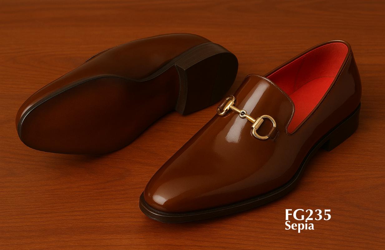 FG235-sepia-horsebit-buckle-wedding-shoes