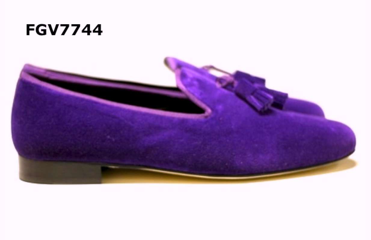 purple-velvet-tassel-loafers